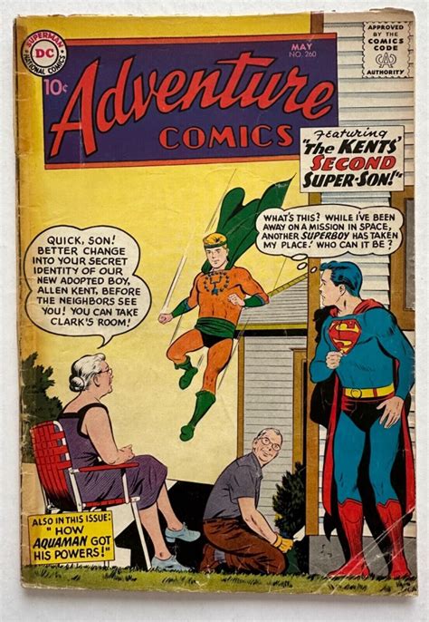 (1959) ADVENTURE COMICS #269! 1st Silver Age appearance/origin of ...