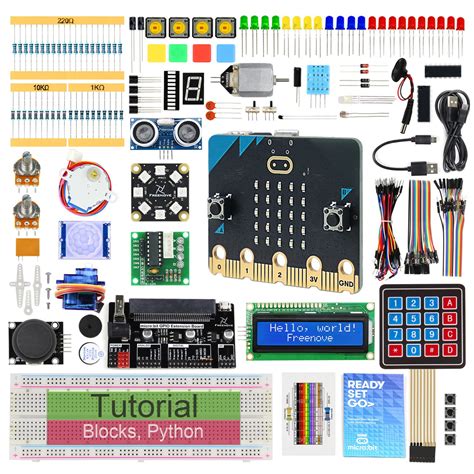 Freenove Ultimate Starter Kit for BBC Micro:bit (Contained), 305 Pages ...