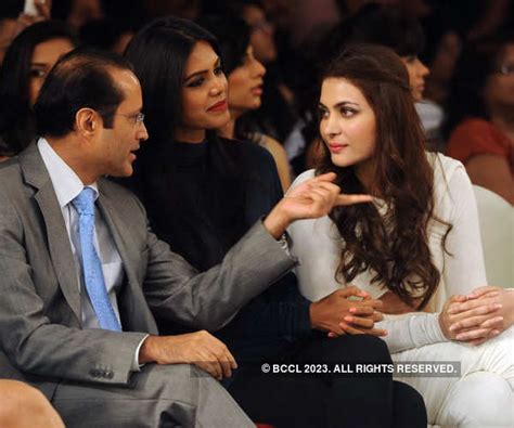Vineet Jain, MD, Times Group with Natasha Suri and Ankita Shorey during ...