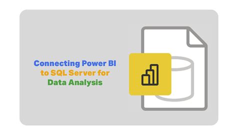 Power BI SQL Server Connection 的图像结果