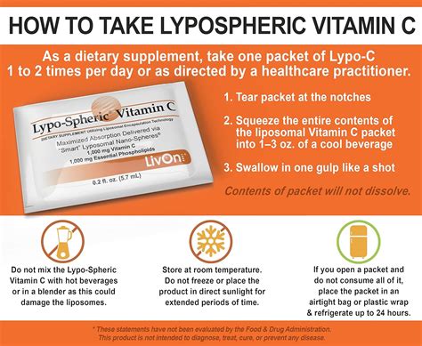 Buy Lypo–Spheric Vitamin C – 2 Cartons (60 Packets) – 1,000 mg Vitamin ...