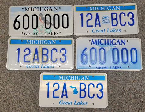 Image result for Michigan License Plate Fee Chart