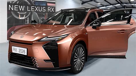 2026 Lexus RX Mid-Size Luxury CUV Gets a Virtual Exterior Facelift and Interior Refresh ...