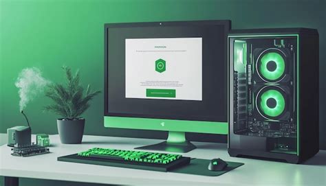 Green Computer Lock Screen 的图像结果