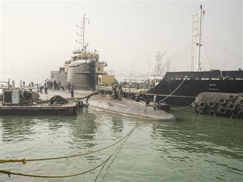 India Navy Commissions Fifth Kalvari Class Submarine INS 'Vagir' | See Pics