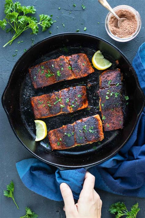 Cast Iron Skillet Grilled Salmon at Amanda Okane blog