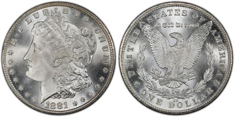 1881-CC $1 (Regular Strike) Morgan Dollar - PCGS CoinFacts