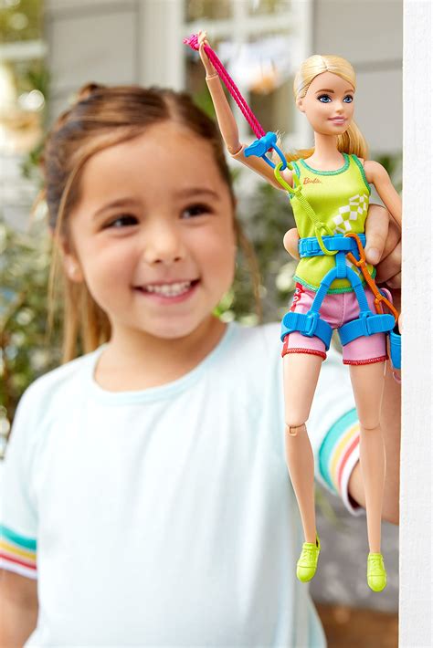 Buy Barbie Olympic Games Tokyo 2020 Sport Climber Doll with Uniform ...
