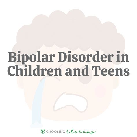 Bipolar Disorder in Children & Teens