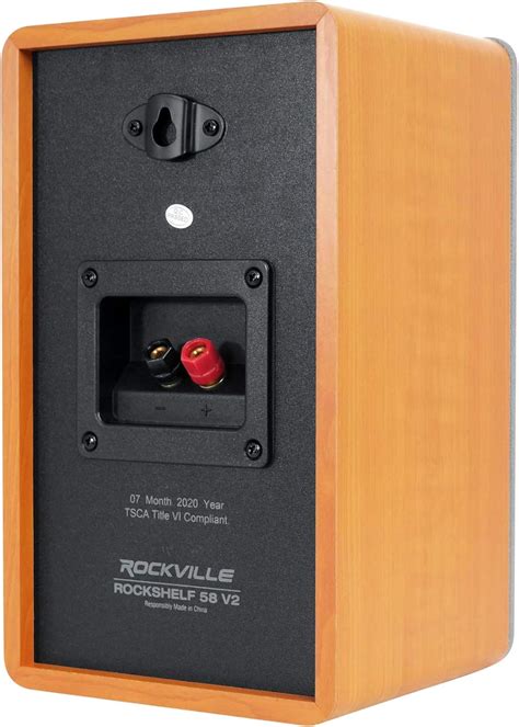 Rockville Pair RockShelf 58C V2 360W 5.25 Bookshelf India | Ubuy