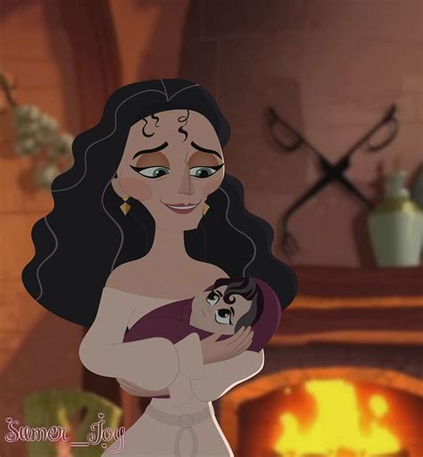 Mother Gothel and her daughter, Cassandra. Rapunzel Story, Disney ...