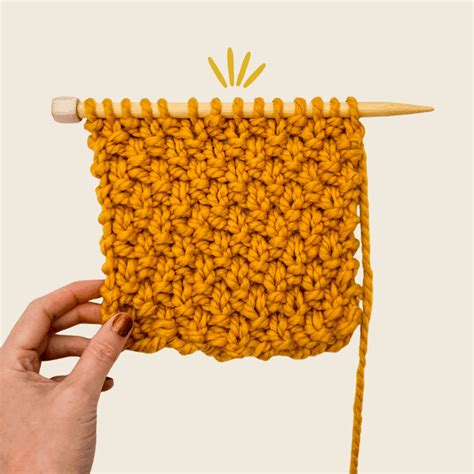 Moss Stitch Knitting Pattern 的图像结果