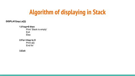 Stack Data Structure 的图像结果