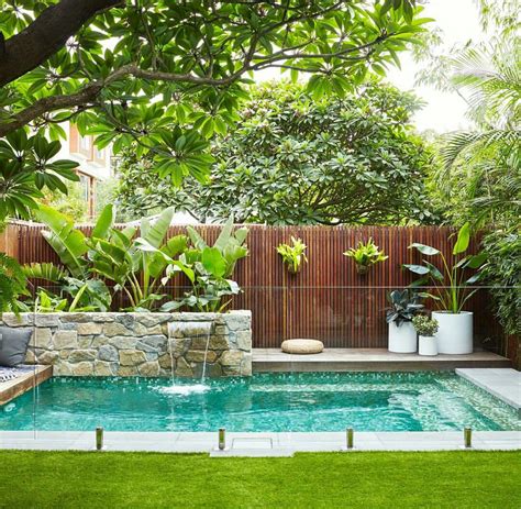 Small Backyard Design Ideas With Pool
