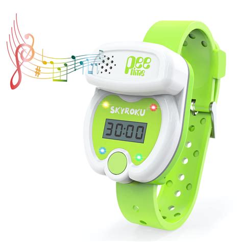 Snapklik.com : SKYROKU Silicone Kids Potty Training Timer Watch