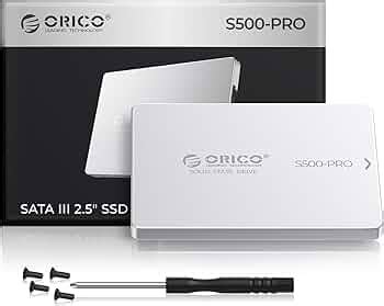 ORICO 512GB SATA SSD 2.5 Inch Internal Solid State Drive with Aluminum ...