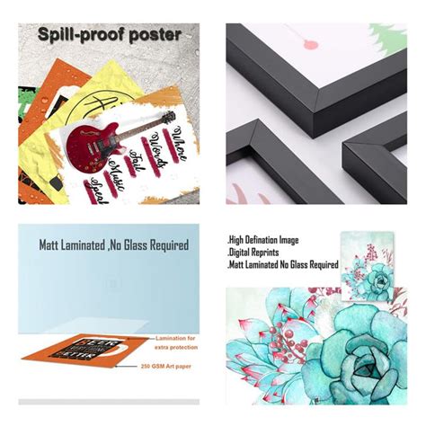 Art Street Landscape Peir Sunrise on Water Poster Framed Art Print For ...