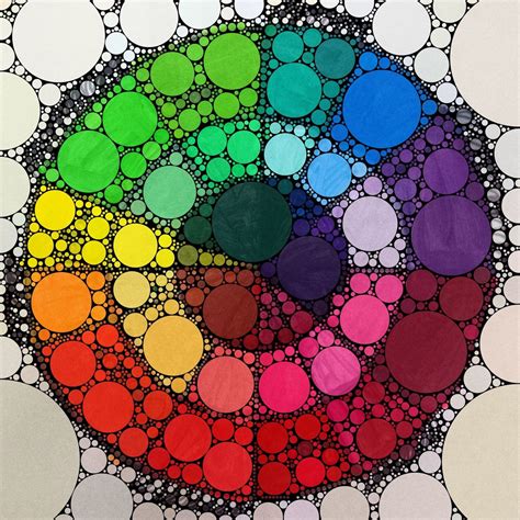 12 color wheel with tints and shades | Color wheel art, Color wheel art ...