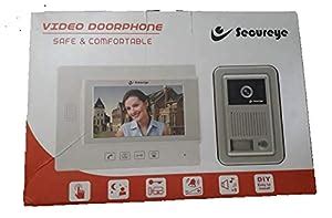 Secureye Wired Home Video Intercom Unit Doorbell System Interphone ...