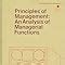 Principles of Management: An Analysis of Managerial Functions : Koontz ...