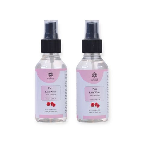 Rose water 100 ml x 2 – Natuur.in