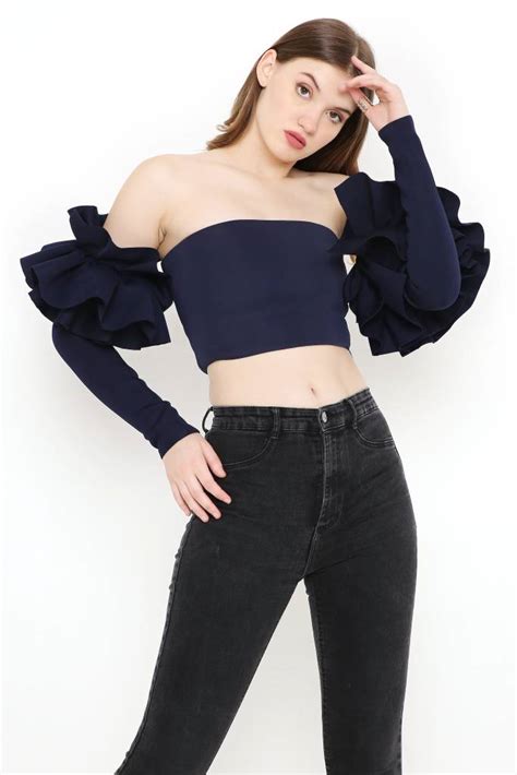 Ruffled sleeves – Ozeqo