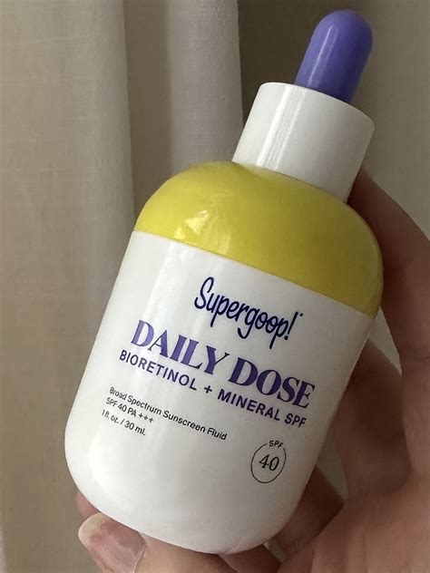 Supergoop Daily Dose Bioretinol SPF 40 Review With Photos | POPSUGAR Beauty