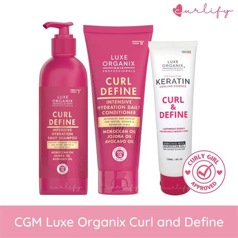 CGM Luxe Organix Premium Keratin Curl & Define Curling Essence ...