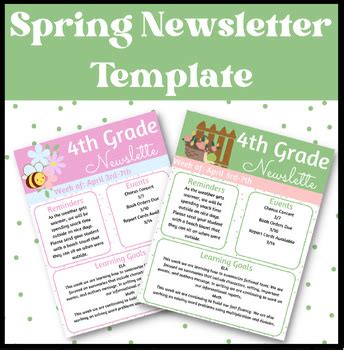 Rezultat imagine pentru Spring Newsletter Template