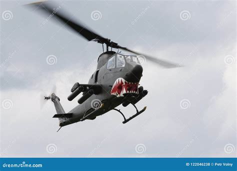 Bell AH-1 Cobra Attack Helicopter Editorial Stock Photo - Image of nato ...