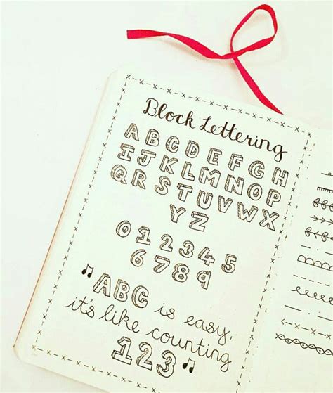 Image result for Bullet Journal Lettering