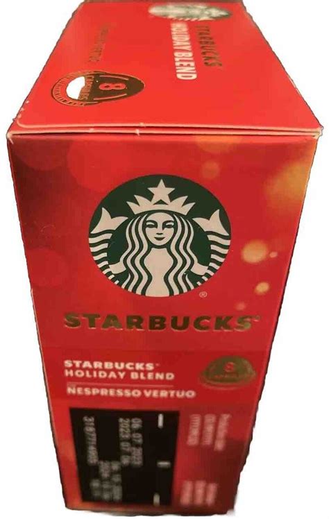 Starbucks Holiday Blend Taste Starbucks Holiday Blend Nespresso Vertuo ...