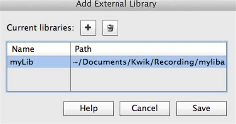 Add Library 的图像结果