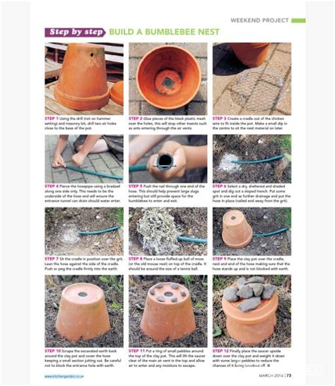 How to Make a Bumble Bee House 的图像结果