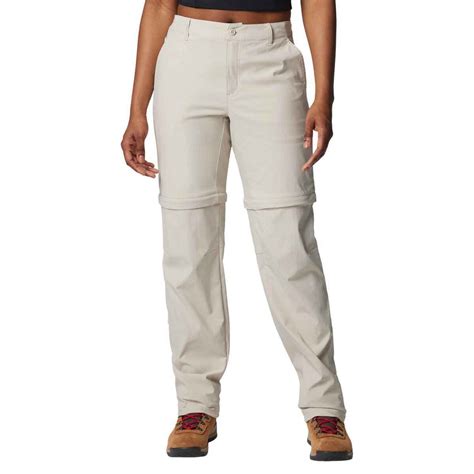Columbia Women's Leslie Falls Convertible Hiking Pants - Dark Stone - 4 ...