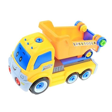 CALANDIS DIY Disassembly Engineering Vehicles Tools Nuts Toy Set ...