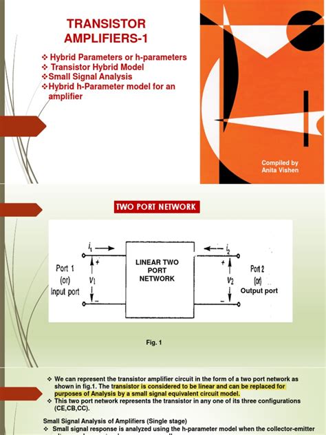 Transistor Amplifiers 1 | PDF | Electronic Circuits | Computer Science
