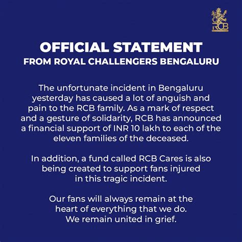 11 dead in stampede during RCB victory celebration; BJP demands ...