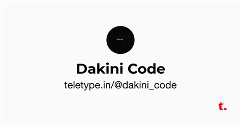 Image result for Dakini Code