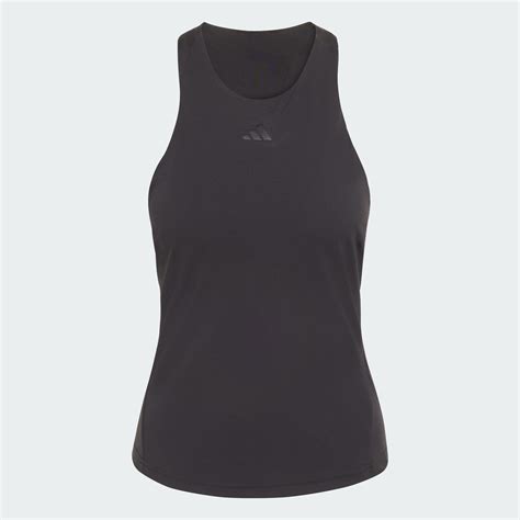 adidas TENNIS CLIMACOOL Y-TANK - Black | Free Shipping with adiClub