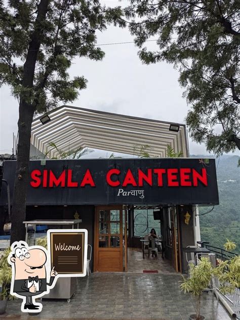 Menu at Simla Canteen, Datyar, Kalka - Shimla Rd