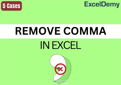 How to Remove Comma From Number in Excel 的图像结果