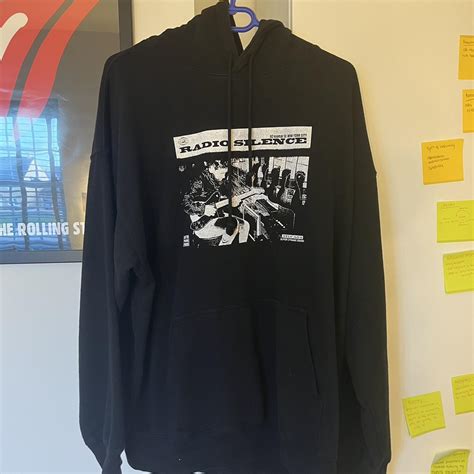 Brandy Melville Women's Black Hoodie | Depop