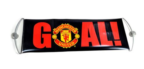 Manchester united car window fan banner | prakrida