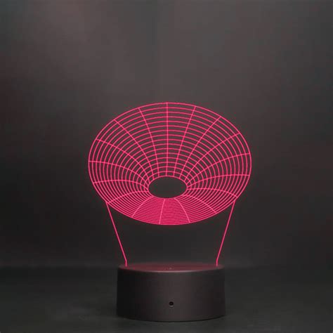 StarLaser 3D Illusion Wireframe Shape Night lamp for Home Decoration ...