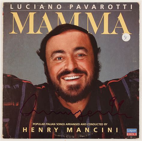 Lot Detail - Luciano Pavarotti Signed "Mamma" Album