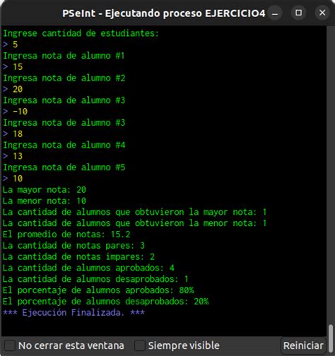 Image result for PSeInt Estructura Multiple