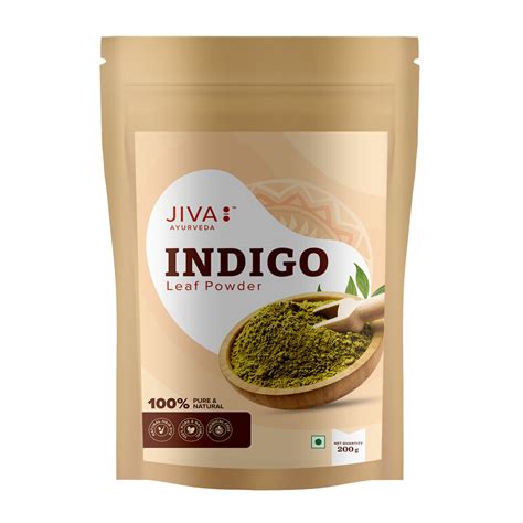 Herbal Indigo Leaf Powder for Rich Color, Shine & Healthy Hair ...