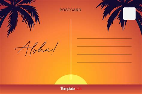 Image result for Postcard Format Example