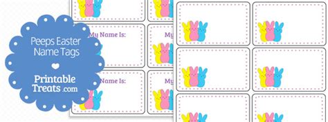 Printable Easter Name Tags - Printable Word Searches